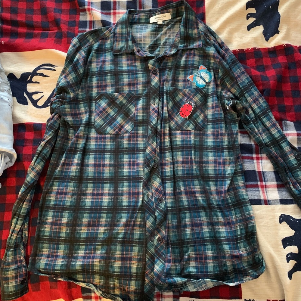 Women’s long sleeve flannel
